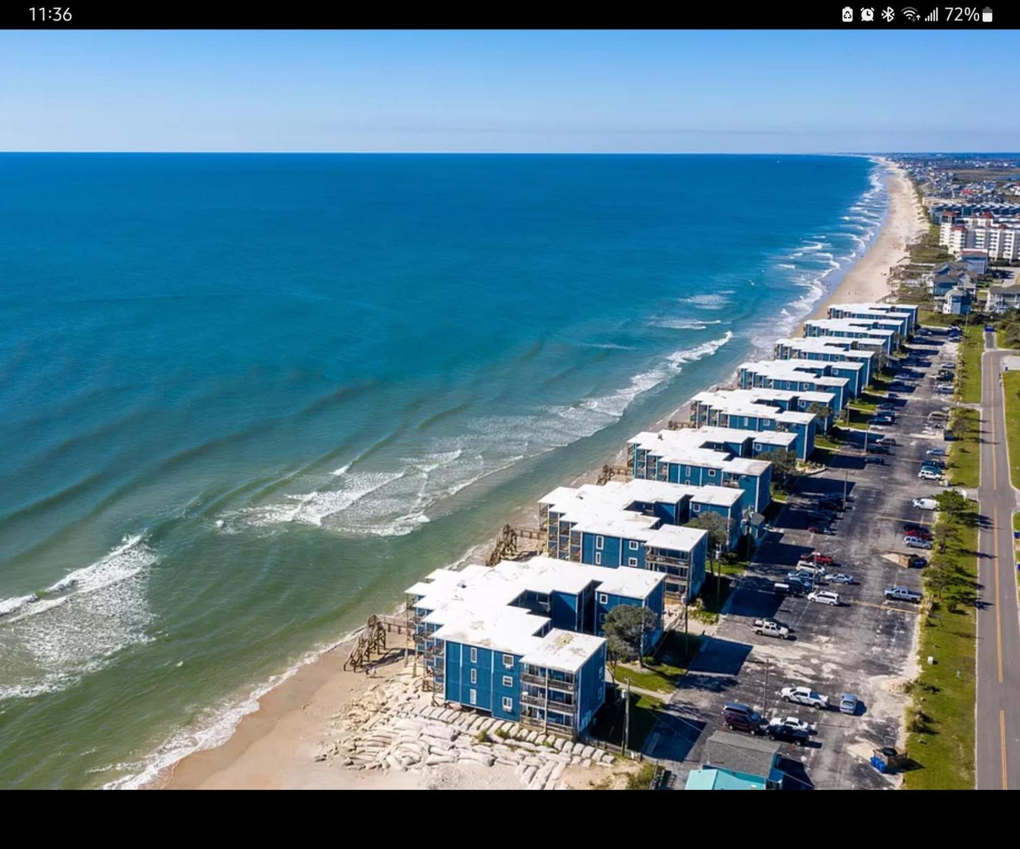 Ocean Front Condo Paradise 168 North Topsail Beach Dış mekan fotoğraf