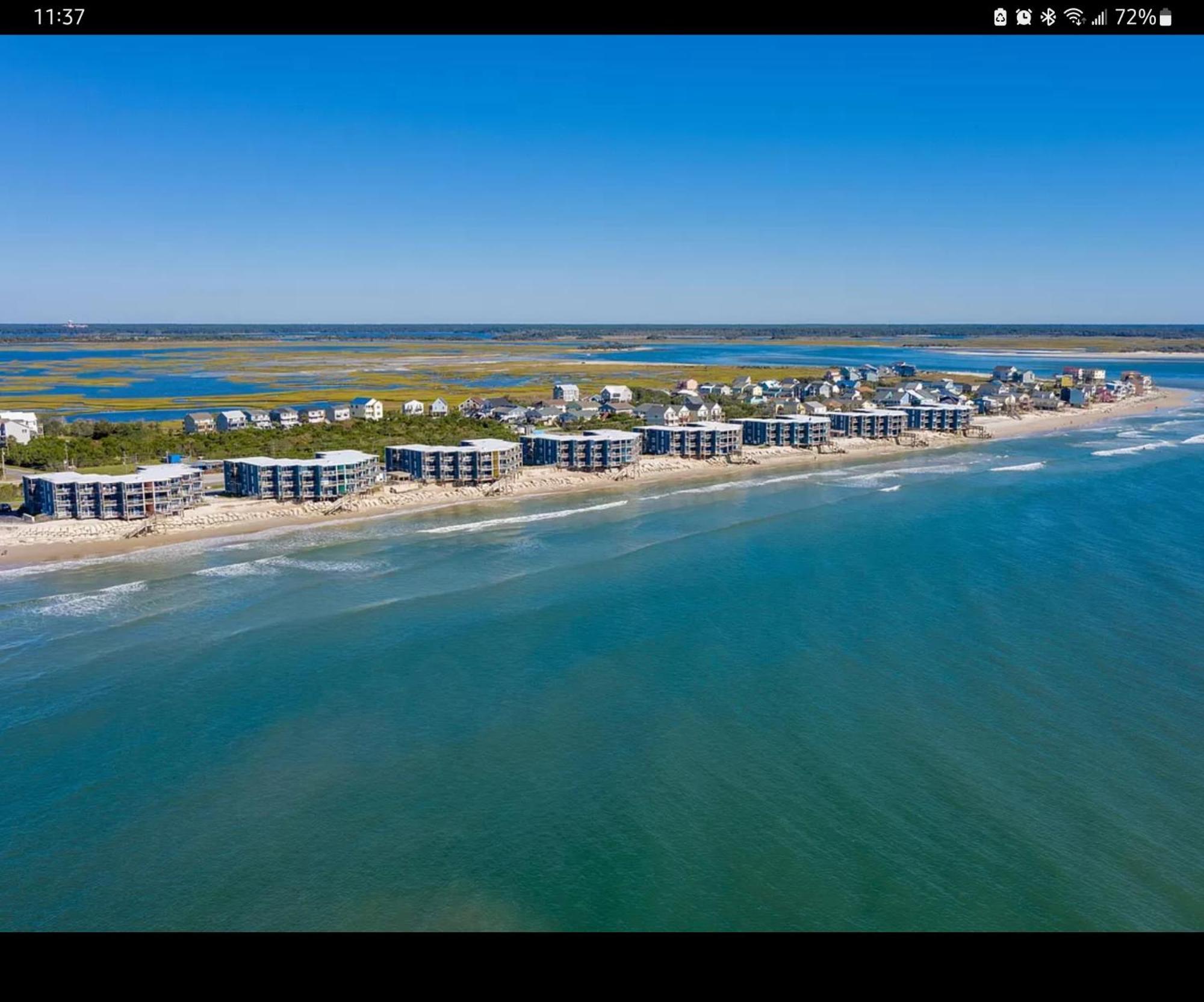 Ocean Front Condo Paradise 168 North Topsail Beach Dış mekan fotoğraf