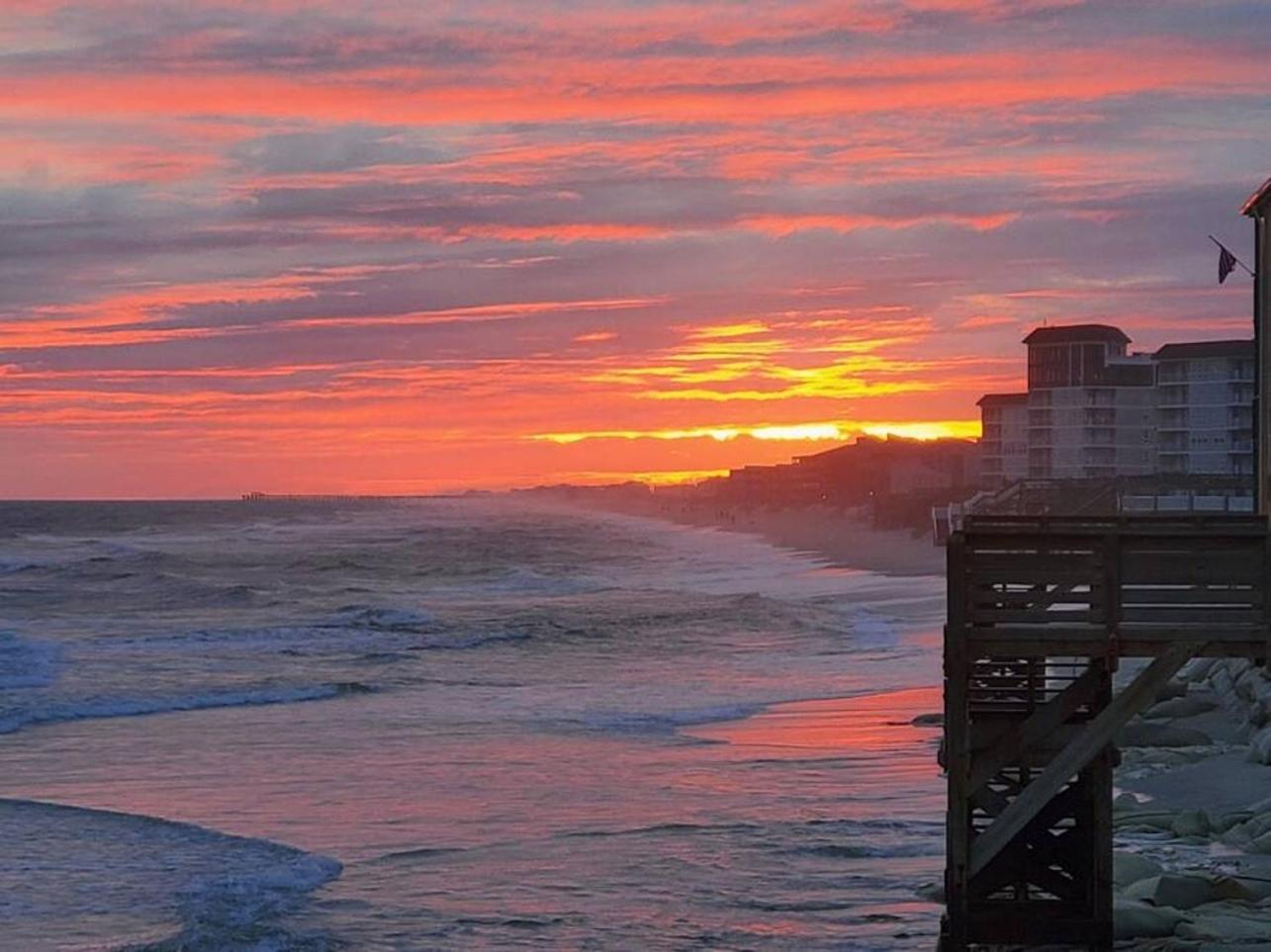 Ocean Front Condo Paradise 168 North Topsail Beach Dış mekan fotoğraf