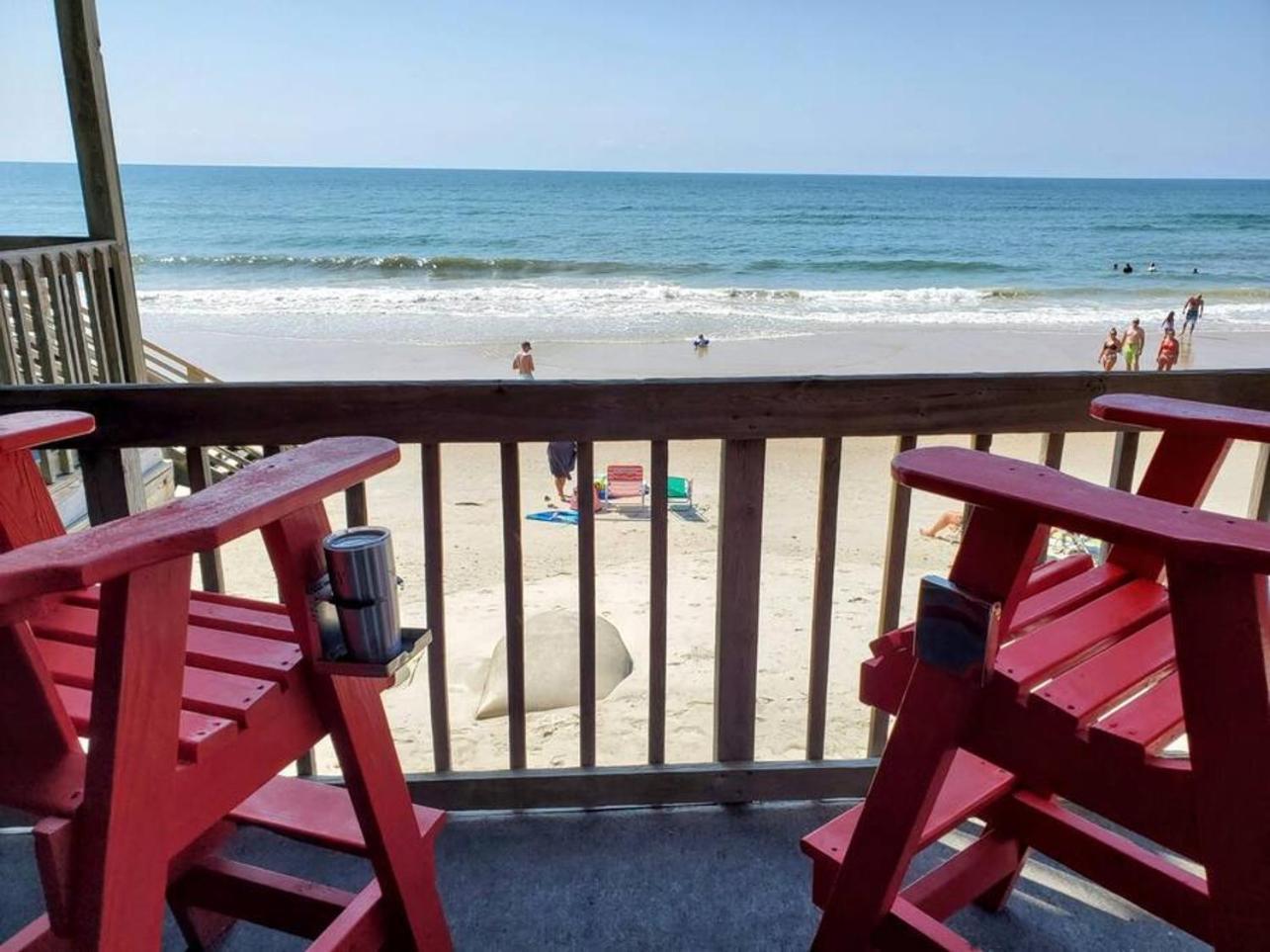 Ocean Front Condo Paradise 168 North Topsail Beach Dış mekan fotoğraf